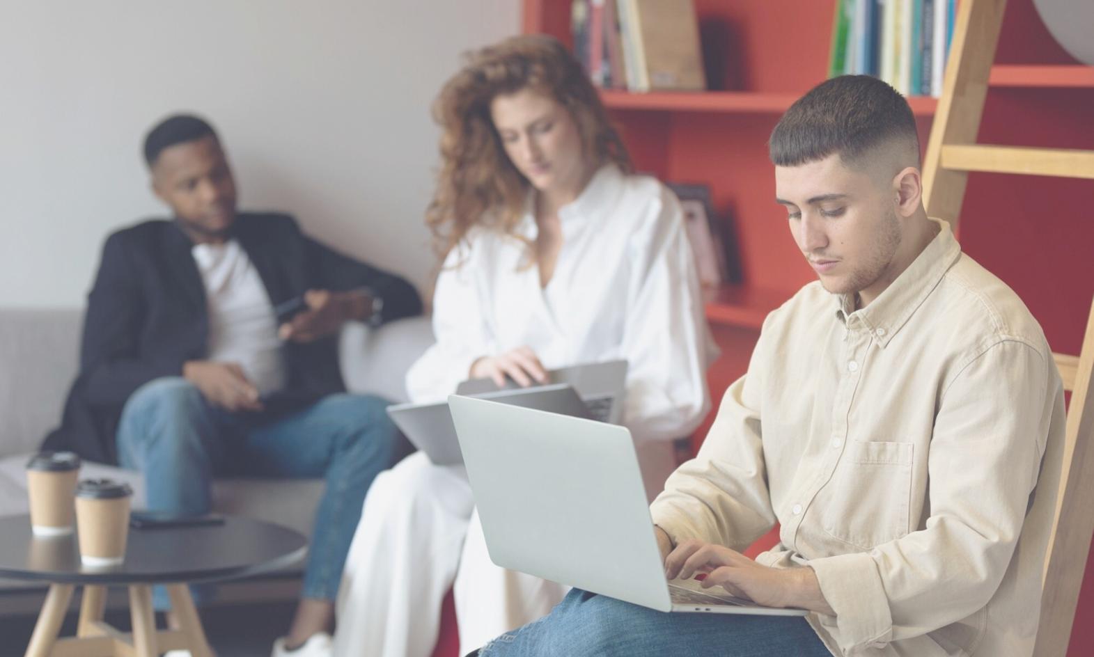 Business consultation meeting with strategic documents and planning materials on conference table